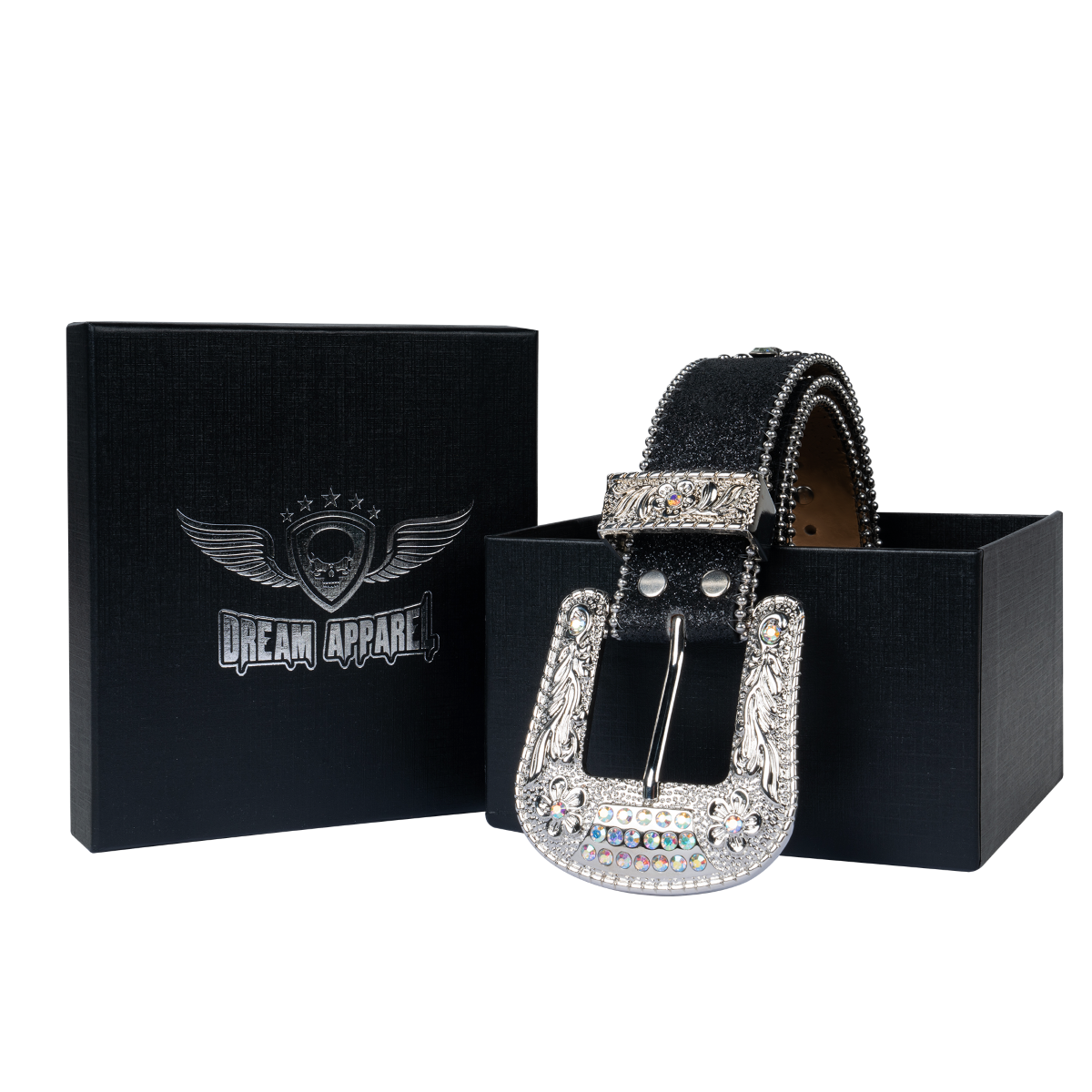 Dream Apparel Premium Strap Bling Bling Rhinestones Crystal Diamond Belts