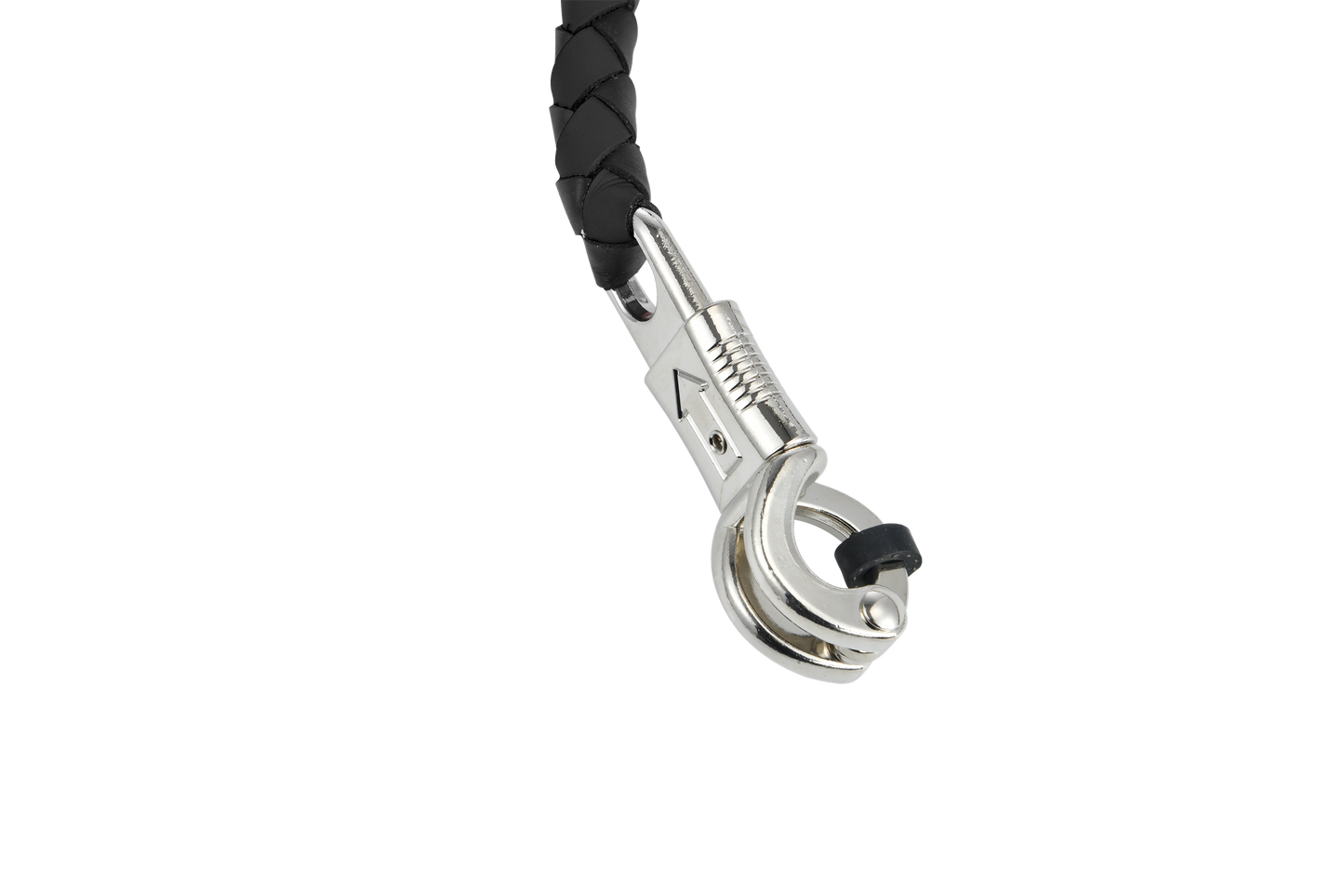 Dream Apparel 36" Long Black Get Back Whip with Monkey Fist & Skulls