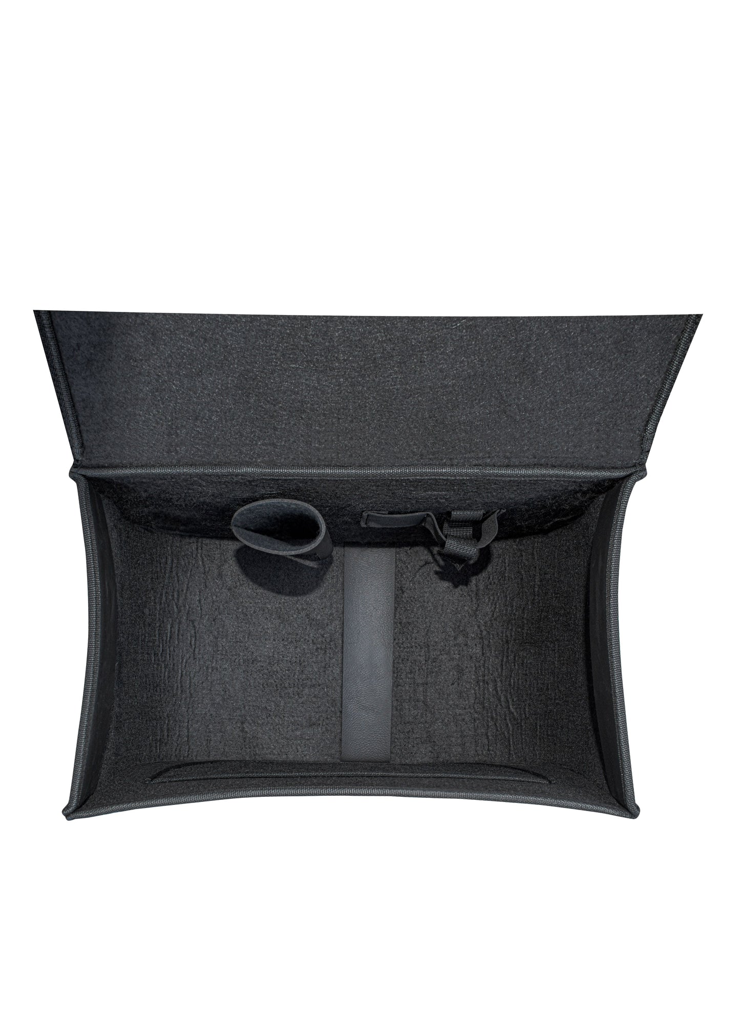 Dream Apparel Motorcycle Saddlebag Black PVC Classic Vintage Style, Weather-Resistant Saddlebag