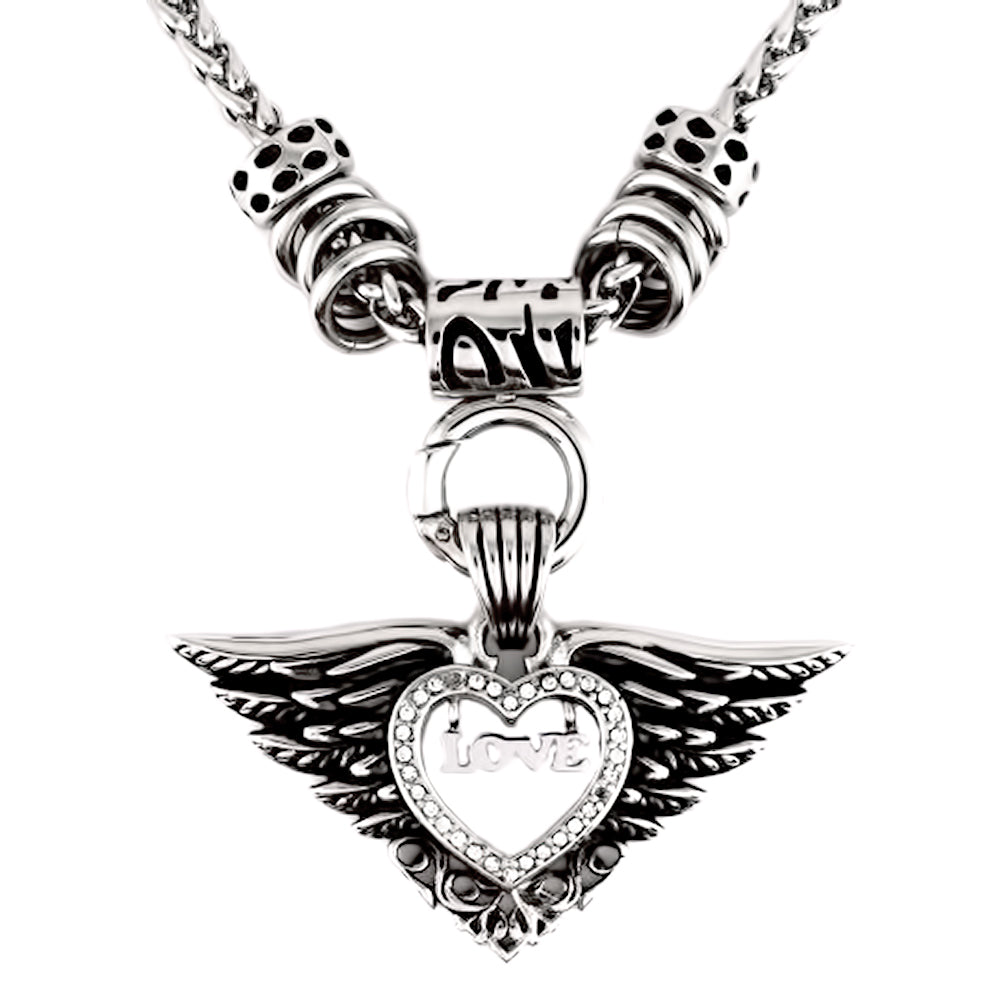 Women’s Faith Wing & Cross Necklace