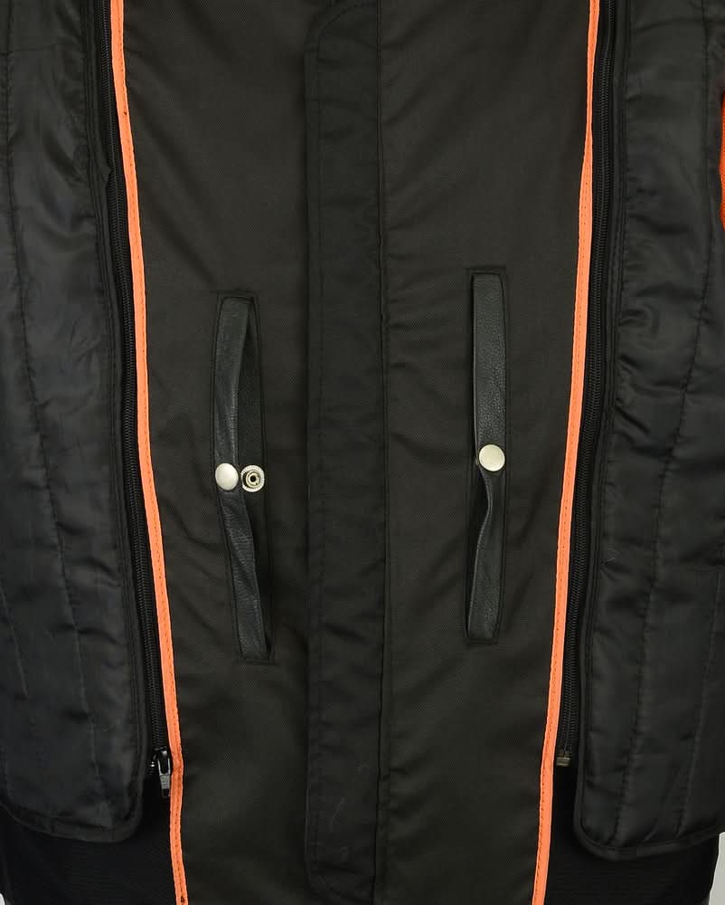 Men's Black Scooter Leather Jacket