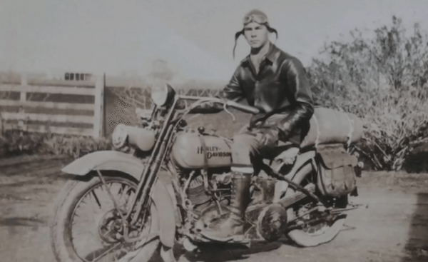102 Year old biker / veteran takes one more ride; with the help of local VFW
