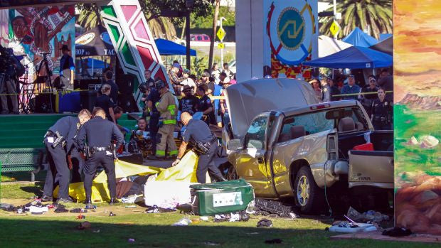 Four Killed and Nine Injured When Truck Falls From Bridge Into Motorcycle Festival