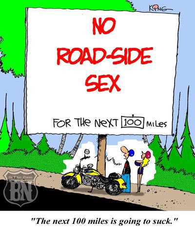 You're Now Entering the No Sex Zone