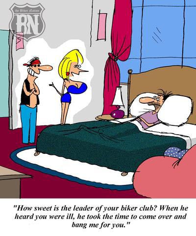 When Your Biker Buddies Are a Little "Too Helpful"