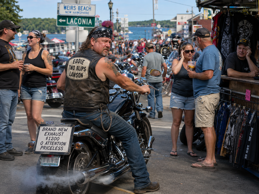 Biker Files Complaint After New Pipes Receive Zero Compliments During First Weekend of Laconia Rally