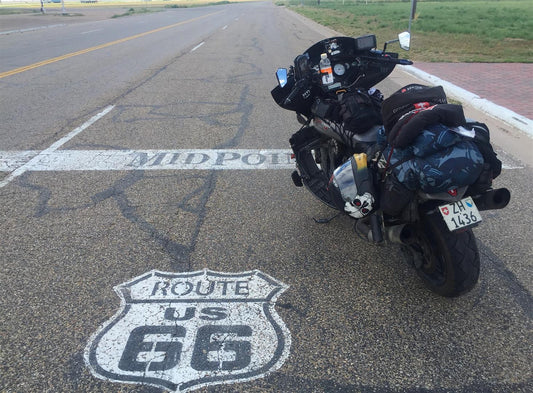 ‘GRIZZLY’ SETS NEW WORLD RECORD ON HIS VICTORY CROSS COUNTRY TOUR