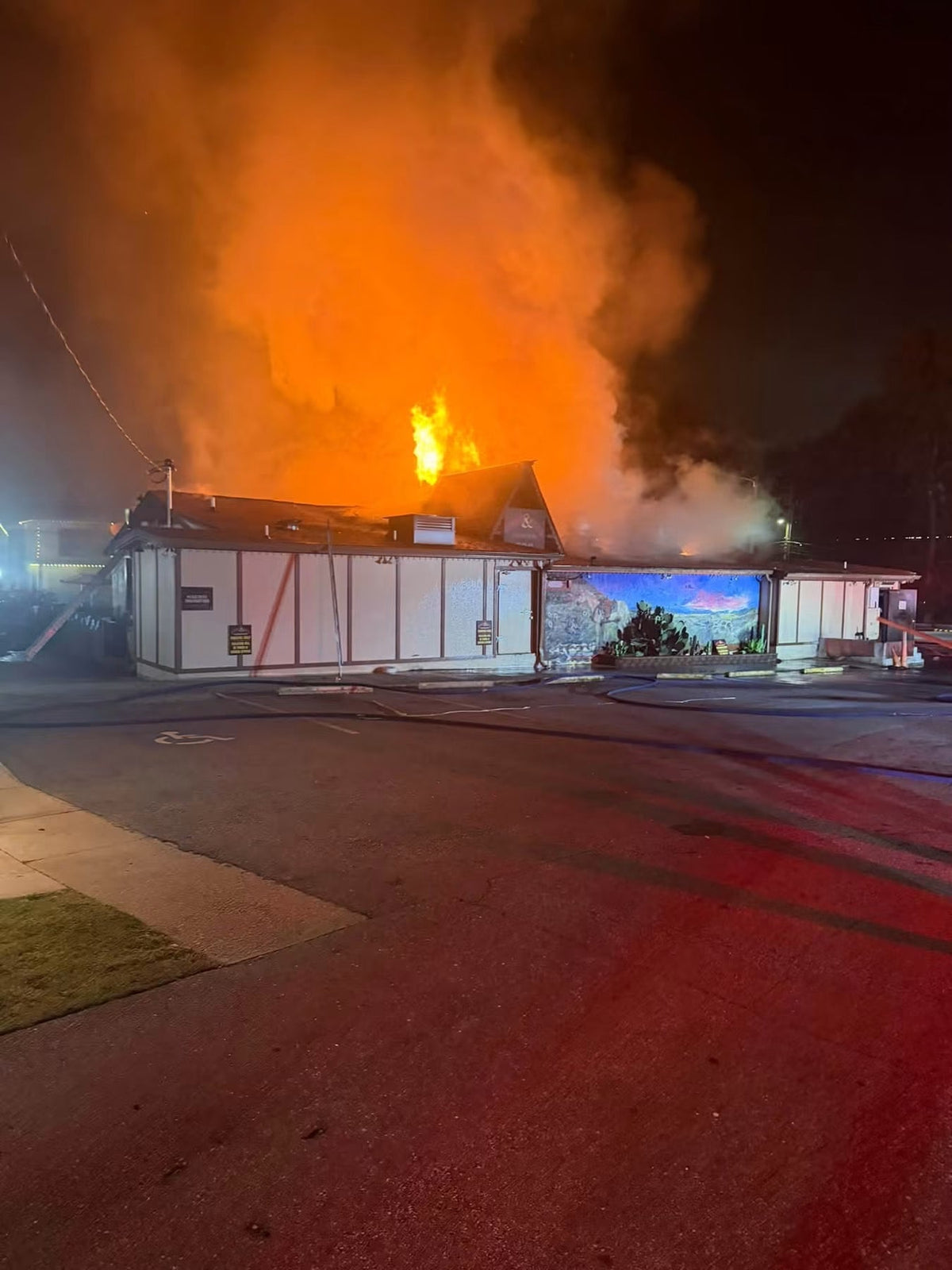 Fire Damages Cowboys & Angels in Helen, a Longtime Friend of the Reunion Rally