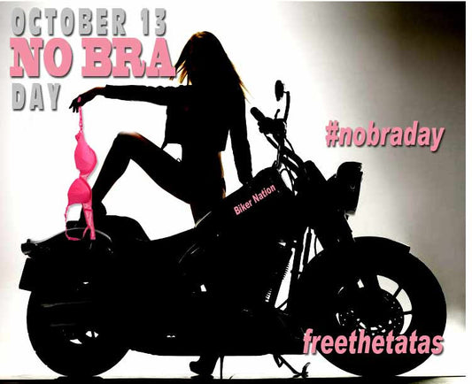 Thursday October 13 is No Bra Day