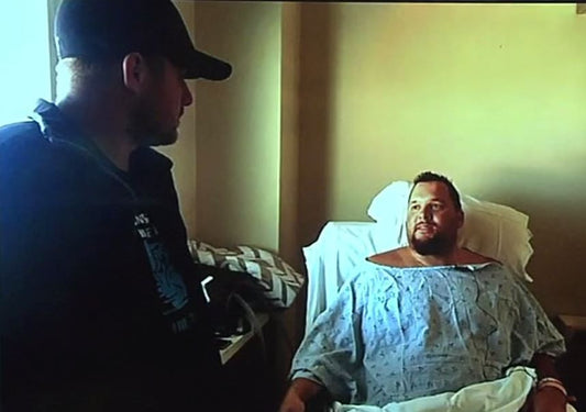 Dragon crash survivor and the man who found him