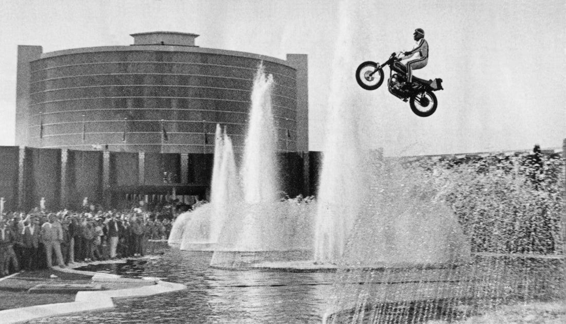 Evel Knievel at Caesars Palace:  Fifty Years Ago-The Stunt that made him famous, and almost killed him
