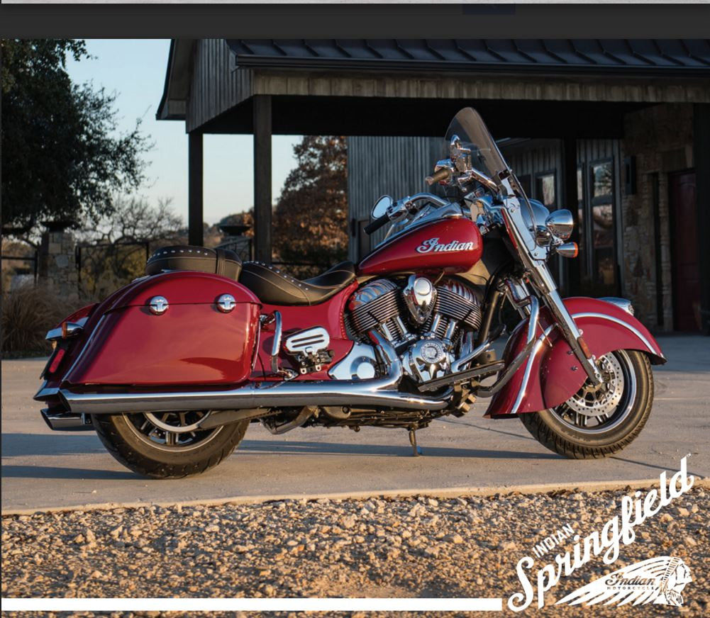 INDIAN MOTORCYCLE ANNOUNCES THE 2016 INDIAN SPRINGFIELD - THE PURE, ESSENTIAL TOURING MACHINE