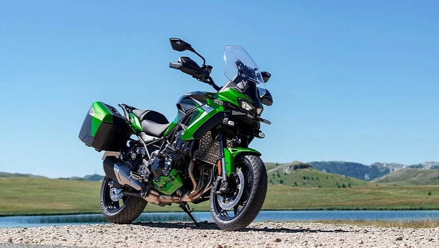 2027 Kawasaki Versys 900 SE LT Debuts with Radar Safety Tech