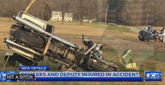 Three Motor Patrol Officers Injured in Accident