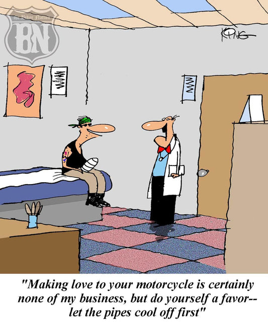 Man Charged with attempting "sexual maneuvers" with a motorcycle