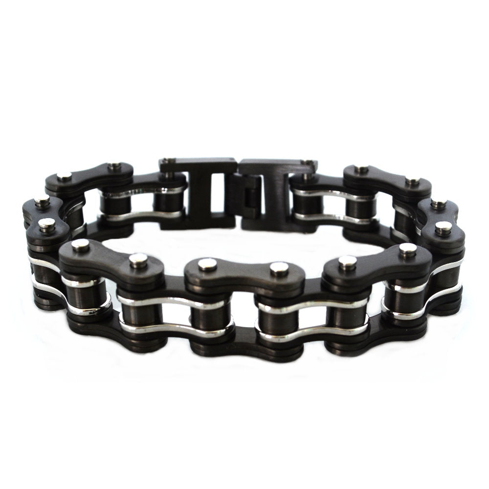 SK1125G 3/4" Wide Gunmetal Double Link