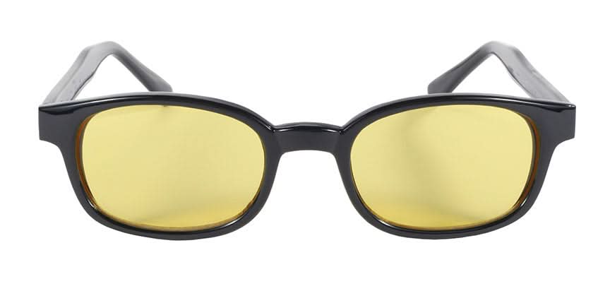 1112 X - KD'S BLK FRAME/YELLOW LENS