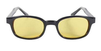 1112 X - KD'S BLK FRAME/YELLOW LENS