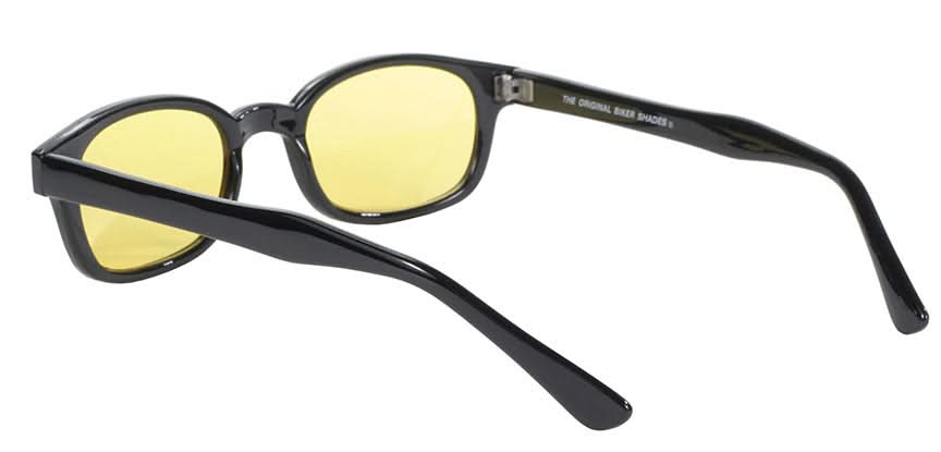 1112 X - KD'S BLK FRAME/YELLOW LENS