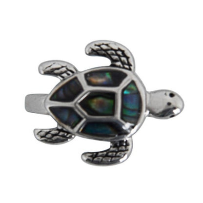 SK2339  Ladies Turtle Ring Stainless Steel Motorcycle Jewelry  Size 5-10