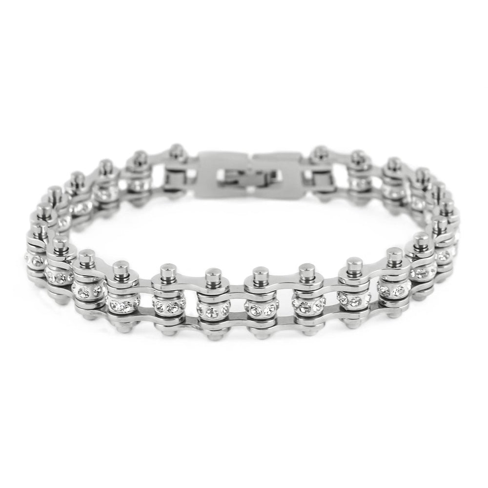 SK2005 Silver Crystal Bracelet