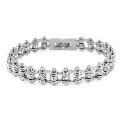SK2005 Silver Crystal Bracelet
