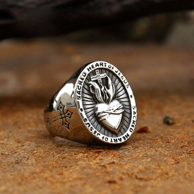 Sacred Heart of Jesus Ring: 11