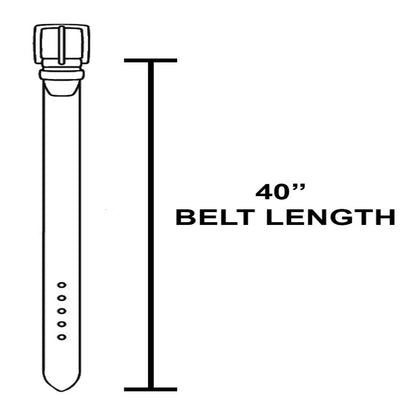 Metallic Stud And Grommet Faux Leather Belt: WH