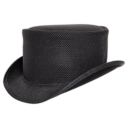 Breathable Mesh Top Hat Unbanded - Style  Rogue: Black / XL