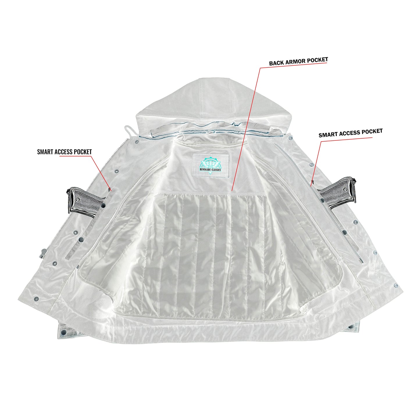 Men's Black Lightweight Drum Dyed  Distressed Lambskin Jacket with Removable Hoodie