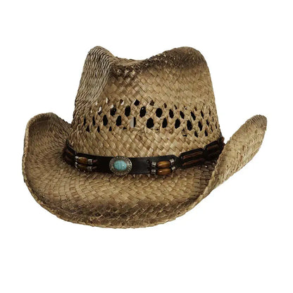 Western Straw Hat - Style Nashville (Prepack of 6)