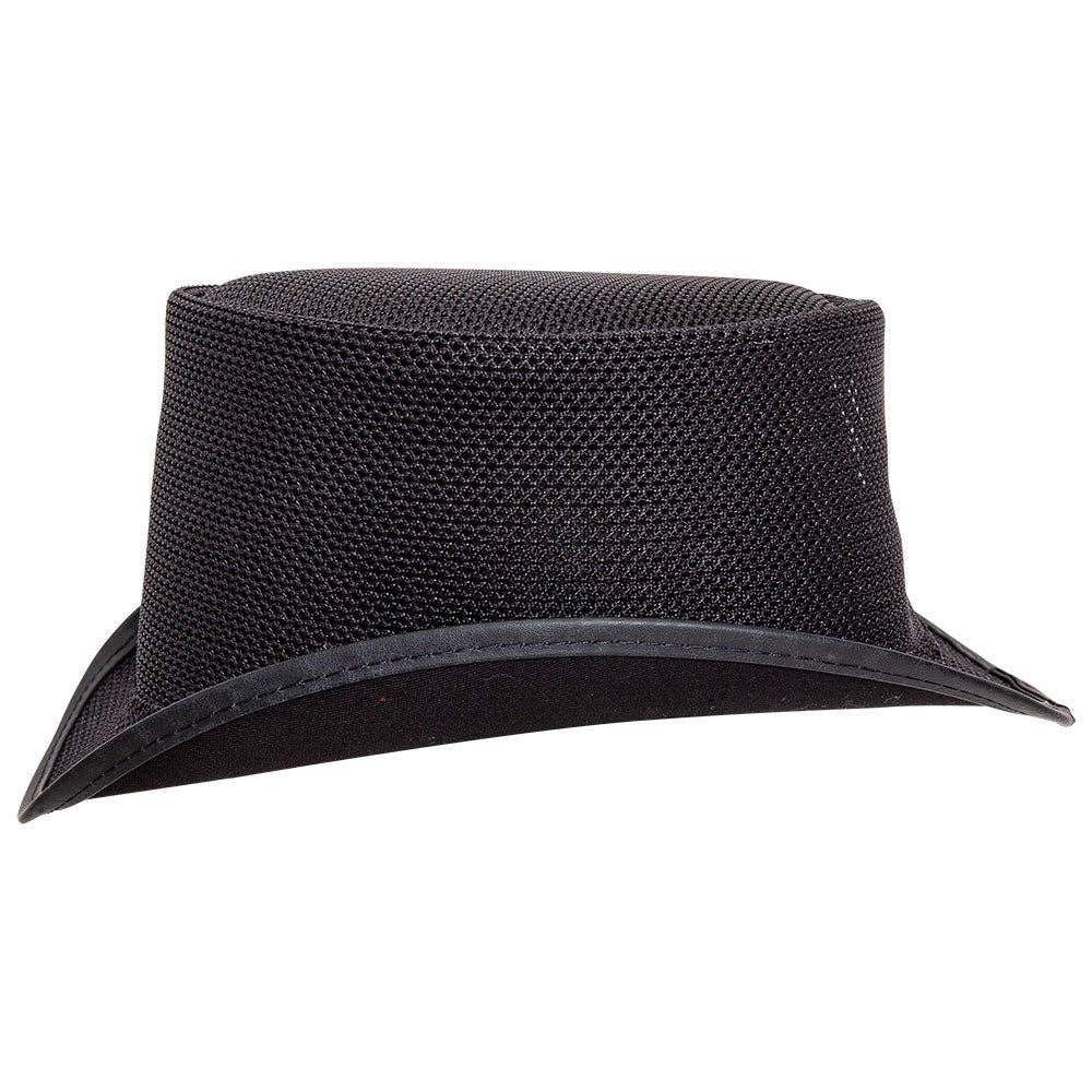 Breathable Mesh Top Hat Unbanded - Style  Rogue: Black / MD