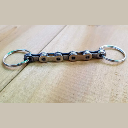 Bicycle Connecting Keychains w/ Upcycled Bike Chain: Assorted / Keyring
