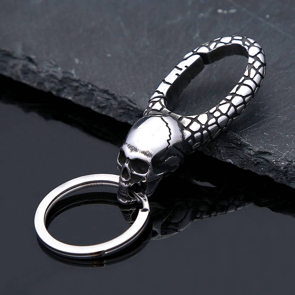 Car Personalized Design Stainless Steel Faucet Keychain: Eagle
