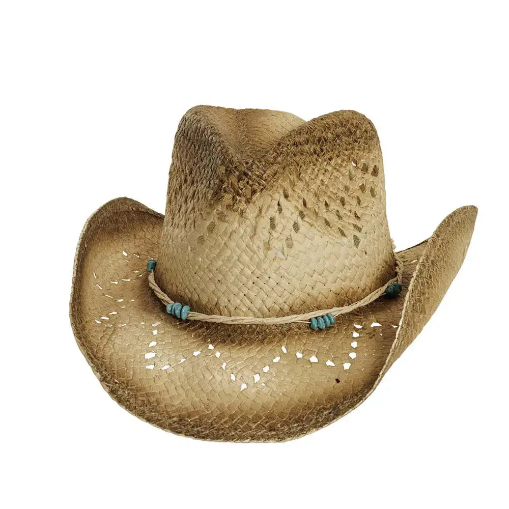 Western Straw Hat - Style Nashville (Prepack of 6)