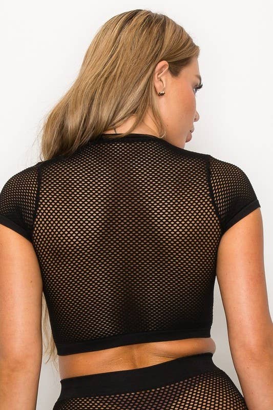 Lady's Seamless Top: White / S