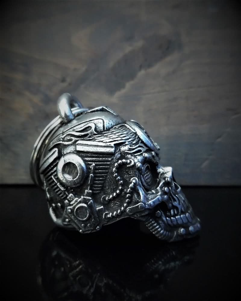 BB-111 Motorhead Skull Bell - view 2