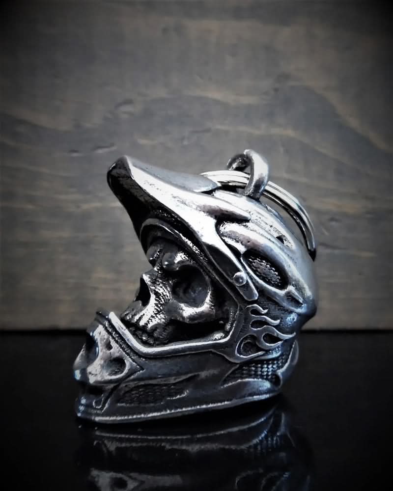 BB-114 Motorcross Skull Helmet Bell - view 3