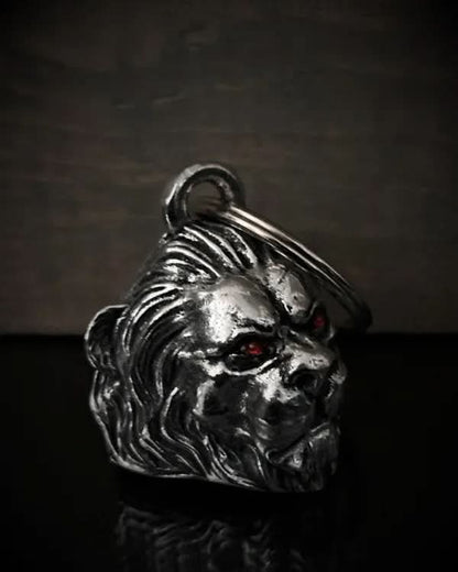 BB-128 Lion Head Diamond Bell - view 2