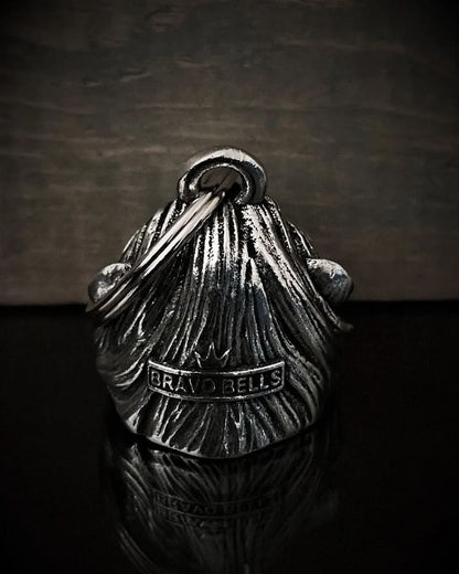 BB-128 Lion Head Diamond Bell - view 3