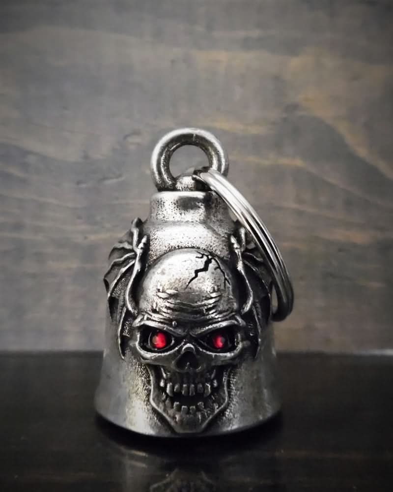 BB-13 Skull Batwing Diamond Bell