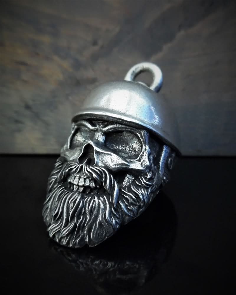 BB-19 Helmet Skull Biker Bell - view 2