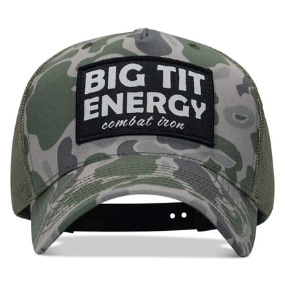 Big Tit Energy Patch Snapback Hat