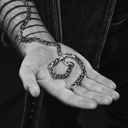 Gold Byzantine Chain Necklace