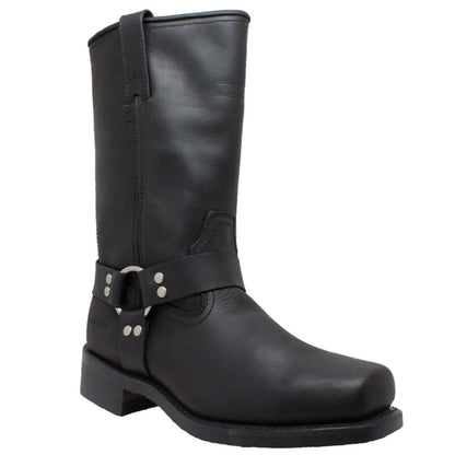 Blacktread Men’s leather motorcycle boots