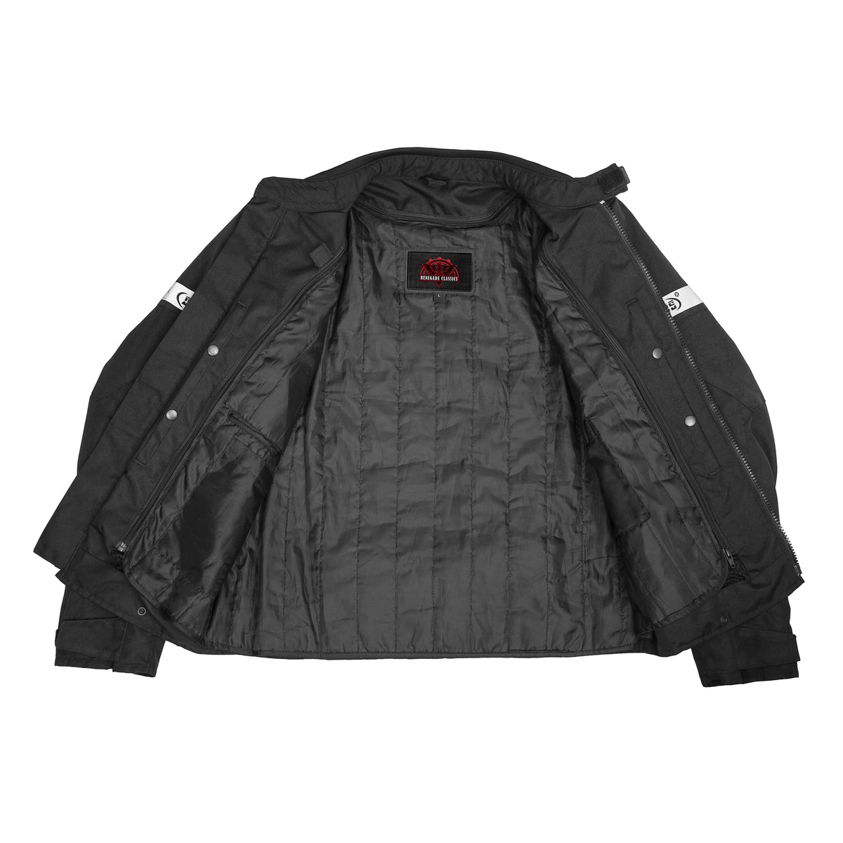 Blackwing Mens Textile Motorcycle Jacket - Black - view 11