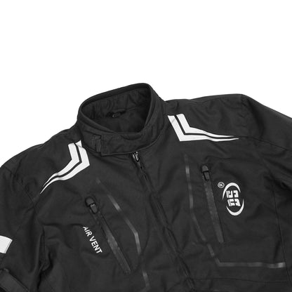 Blackwing Mens Textile Motorcycle Jacket - Black - view 5