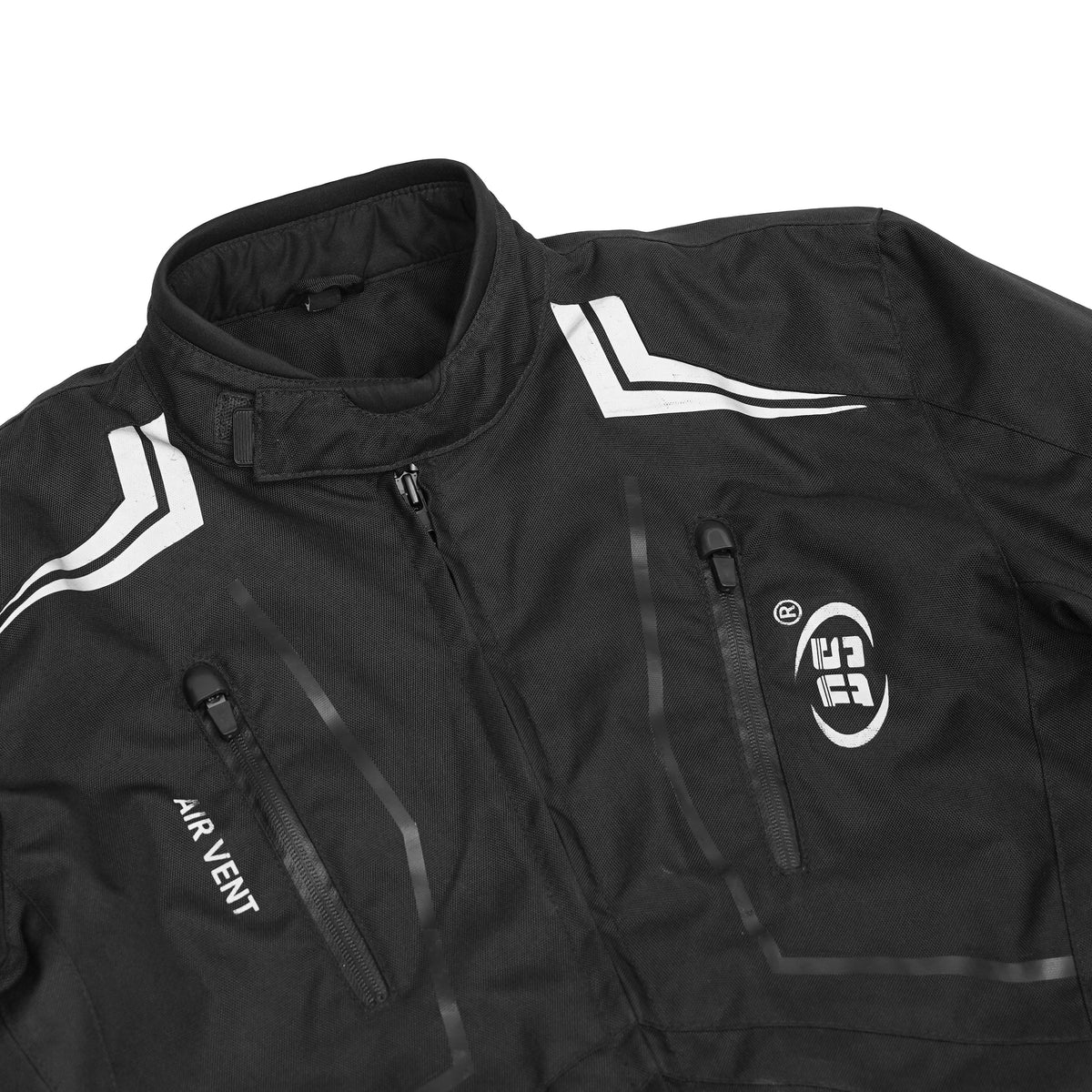 Blackwing Mens Textile Motorcycle Jacket - Black - view 6