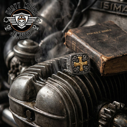 The King’s Crusader Ring (Gold Edition)