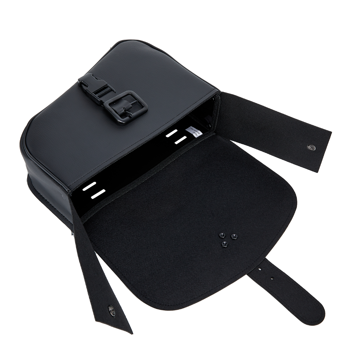 Dream Apparel Swing Arm Motorcycle Bag Left - Durable Black Swing Arm Bag Easy Installation